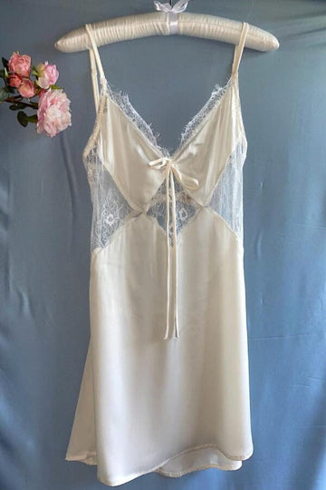 Nuisette "ZAIRA" Blanche